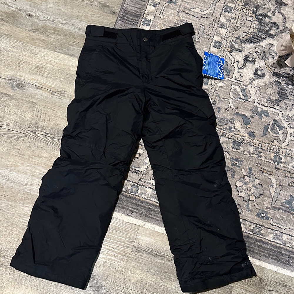Columbia Kids Black Snow Pants